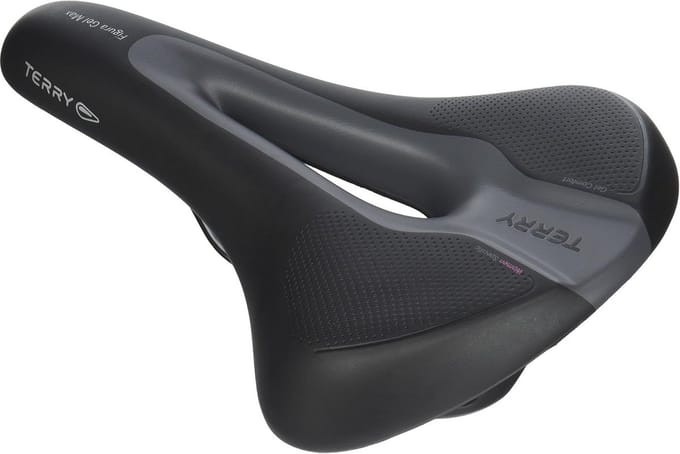 Dames Figura Gel Max Fietszadel, Zwart, L