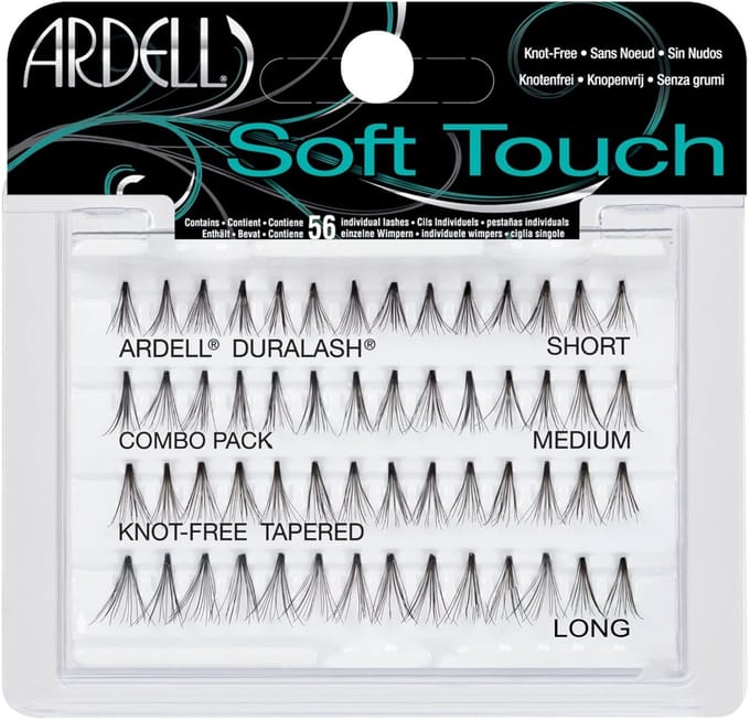 Ardell Soft Touch Combo Wimpern 56 Stuks - Wimpernset - Lange Knotloze Wimpers