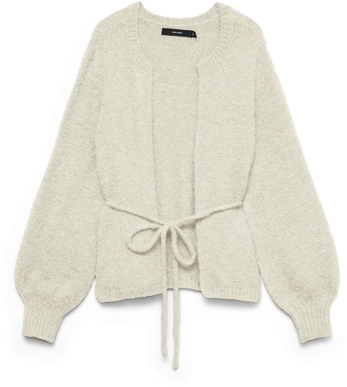 VERO MODA - VMAGNES LS O-NECK TIE CARDIGAN EXP - Dames - Cardigans