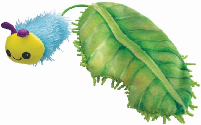 KONG Cat Toy Flingaroo Caterpillar 25cm