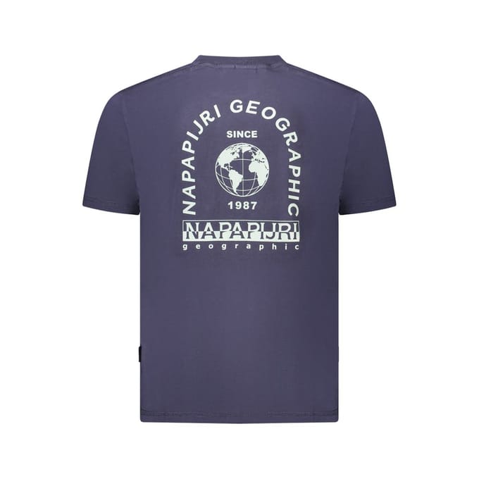 Geografisch T-shirt Korte Mouw