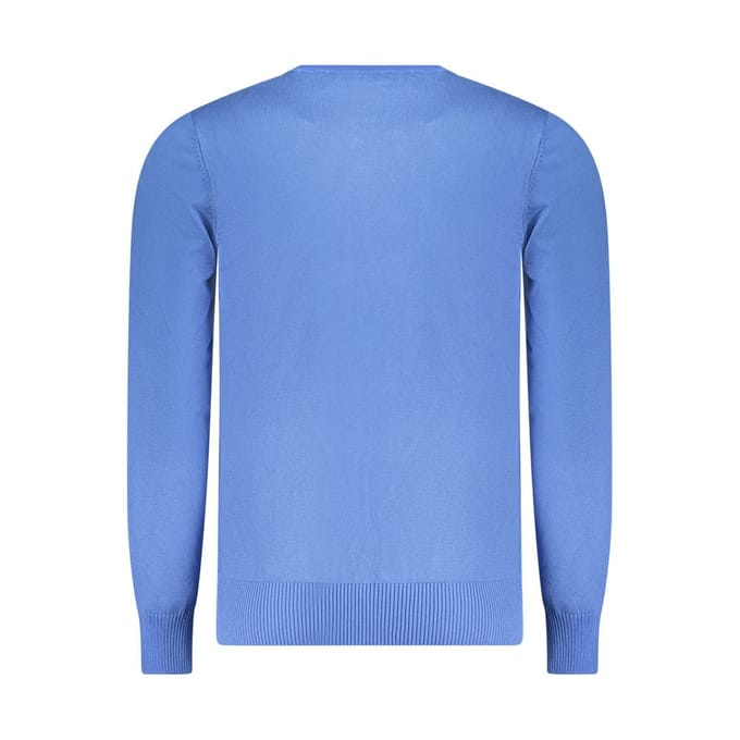 Coveri Moving Blu Viscosa Heren T-shirt