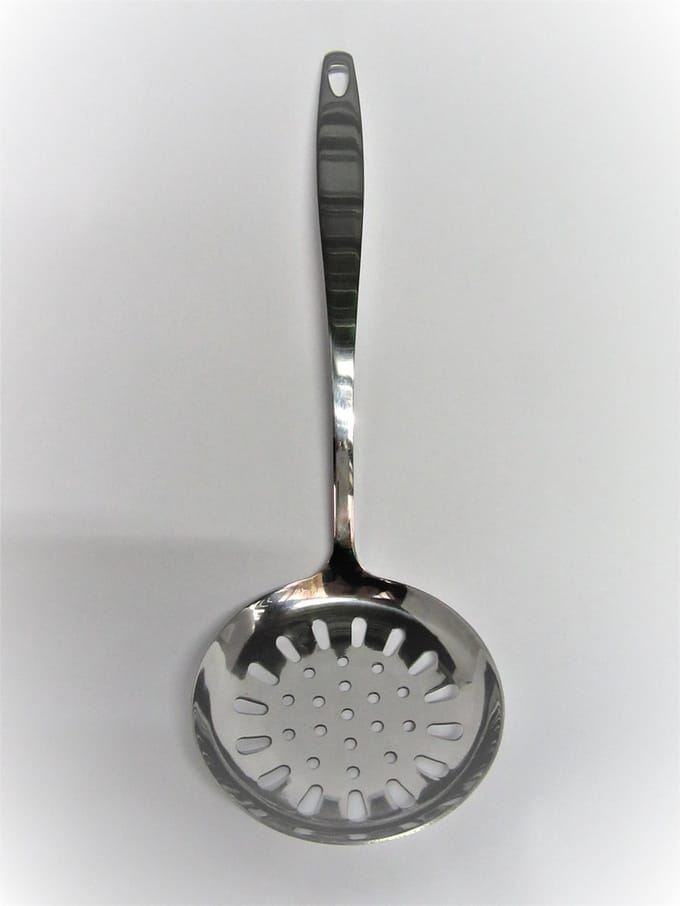 Frituurschep - Schuimspaan - RVS - 35cm - Professioneel