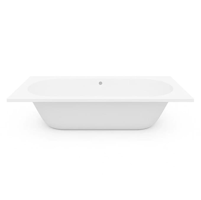 DutchLine - Drop RD - Inbouw Bad - Mat Wit - 1700x750x450