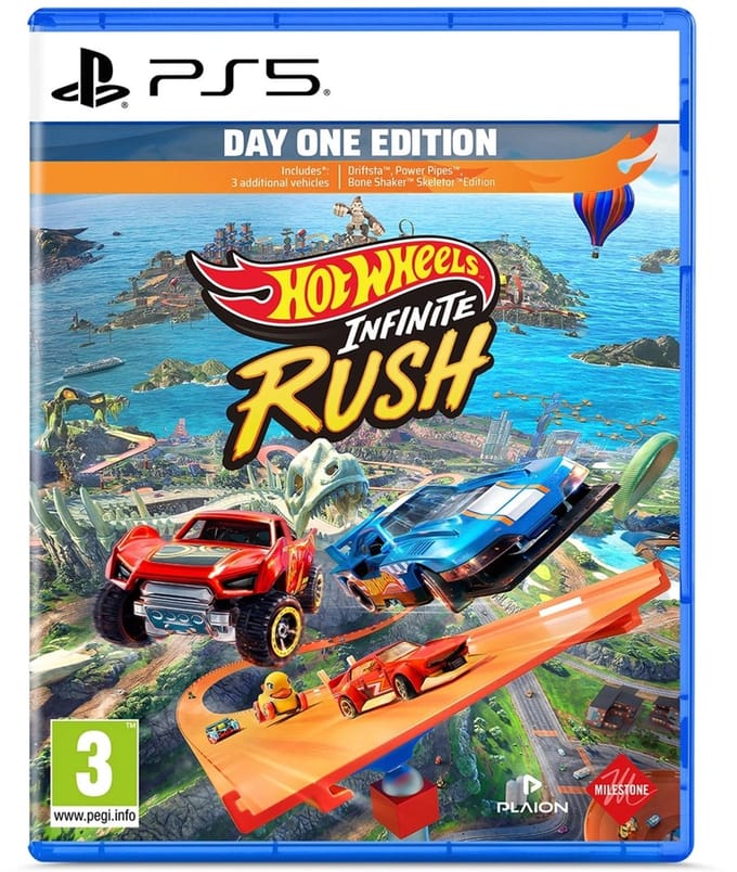 Sony PlayStation 5 PS5 Hot Wheels - Infinite Rush Day One Edition Games
