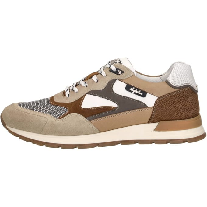 Heren Sneakers Australian Tiago White-beige Wit - Maat 43