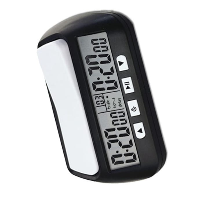 Horloge d'échecs Minuteur d'échecs numérique avec fonction d'alarme sonore YS 902 Noir Version anglaise gray