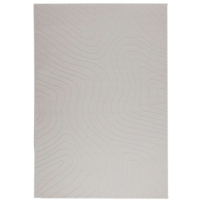 vidaXL - Binnen- - en - buitenkleed - PALMERAS - Crème - 200 - x - 140 - cm - Polyester