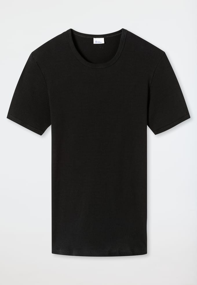 Zwart shirt met korte mouwen - Revival Friedrich 7