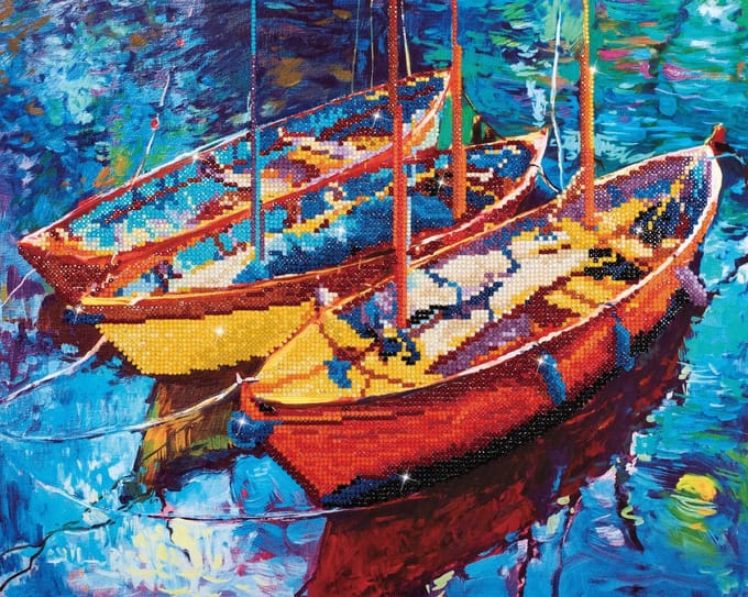 Dream Boats Diamond Dotz 47x38 cm