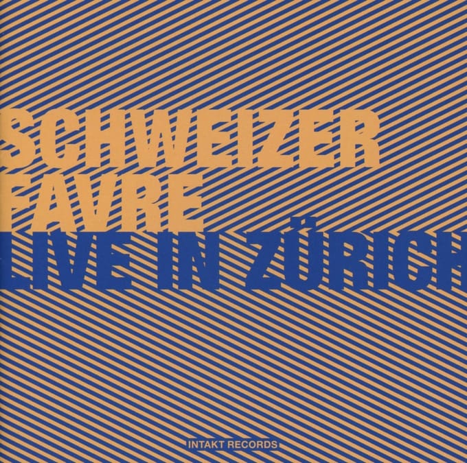 Irène Schweizer & Pierre Favre - Live In Zürich (CD)