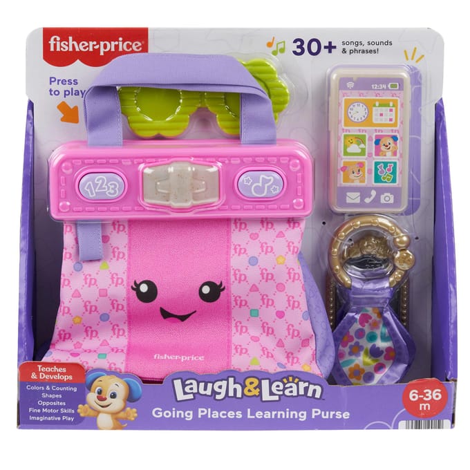 Fisher Price Ontdekkingstas Grijp- en bijtspeelgoed