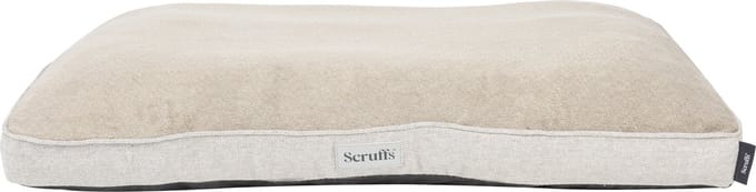 Scruffs Harvard Hondenkussen - Orthopedisch Matras - Memory Foam - Pearl Grey - XL - 120 x 75 cm