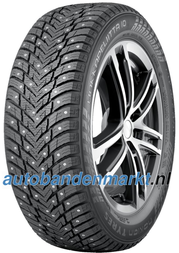 Nokian Hakkapeliitta 10 ( 185/65 R15 92T XL, met spikes )