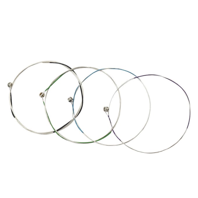 Universeel 10 sets (EADG) Vioolsnaar met stalen kern, nikkelzilver omwonden black