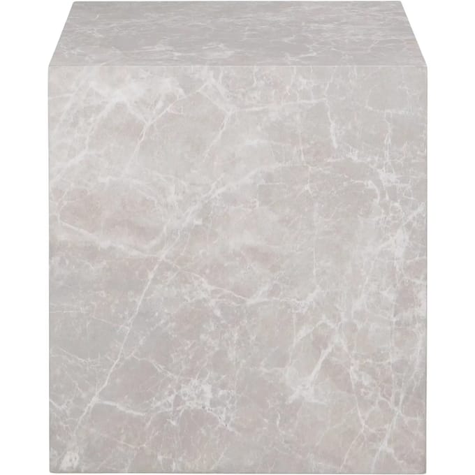 House Nordic Sidetable Prague MDF Marmer 40cm