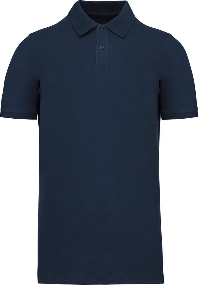 Kariban Piqué-herenpolo Bio180 K2025 - Navy - S