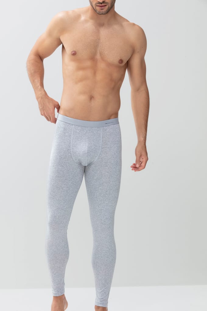Long-pants Serie Casual Cotton Light Grey Melange