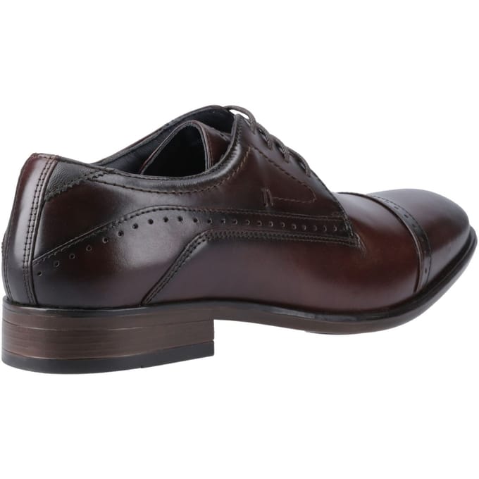 Pod Ralph Leren Herenschoenen In Kastanjebruin Oxford-Model