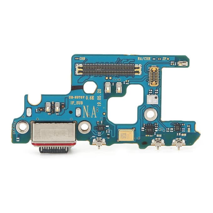 Câble Flexible d'Interface de Chargement USB de Remplacement pour Téléphone Samsung Note10+ Plus N976V blue