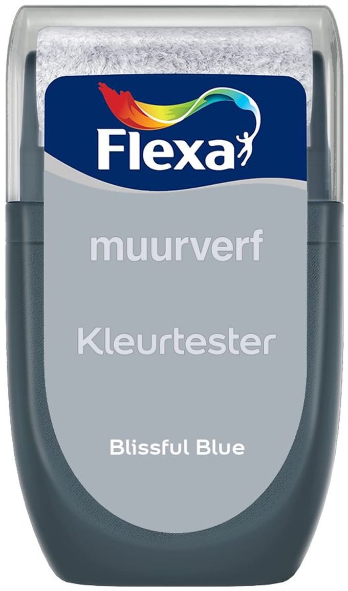 Flexa - Kleurtester Muurverf - Blissful Blue - 30 ML - Mengverf - 0.03L