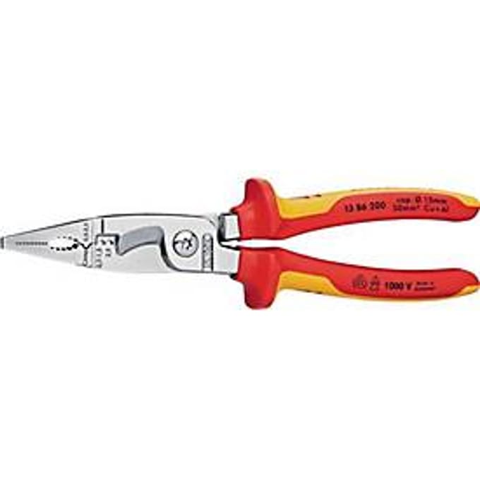 Knipex 13 86 200 13 86 200 Multifunctionele tang 50 mm² (max) 0 (max) 15 mm (max)