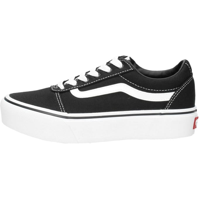 VANS MY Ward Platform (Canvas) Black - White - Sneakers - Unisex