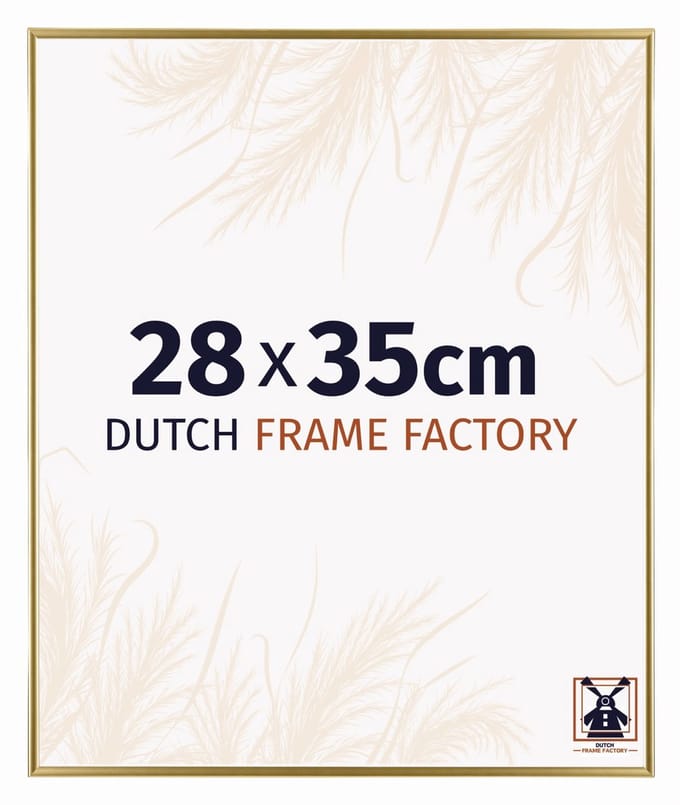 Fotolijst 28x35 cm - Kunststof - Goud - Easy