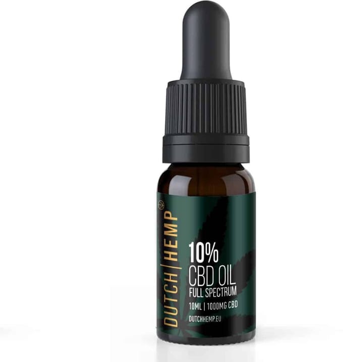 Dutch Hemp CBD-olie 10% - 10 ml - Full spectrum