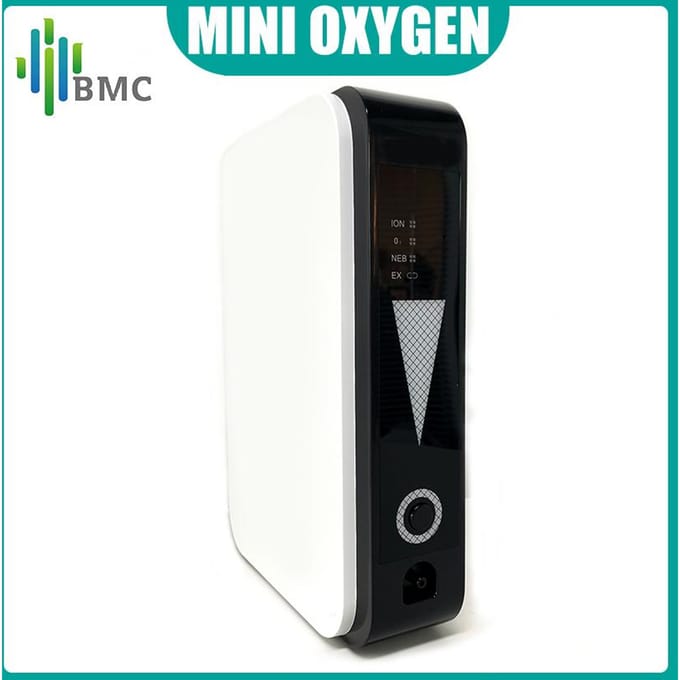 Zuurstofconcentrator Huishoudelijke draagbare zuurstofmachine Zuurstofinhalatiemachine Huishoudelijke zuurstofconcentrator Verneveling Negatieve ionen black