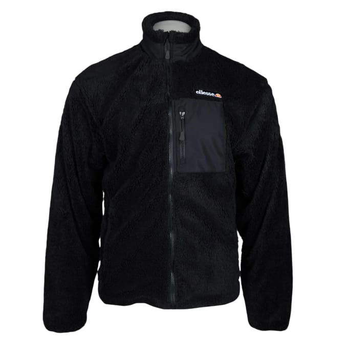 Ellesse Heren Cervacol Fleece Jacket (Zwart)