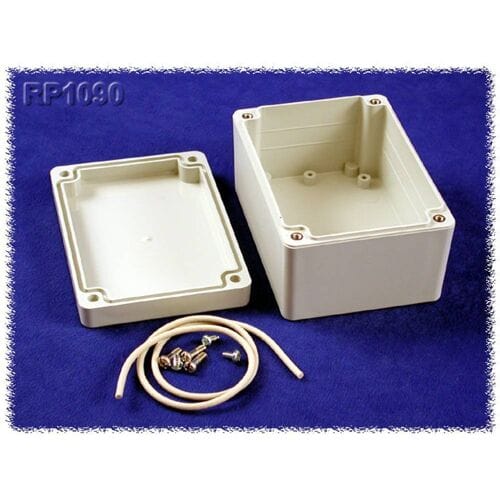 Hammond Electronics RP1090 Universele behuizing 105 x 75 x 55 Polycarbonaat Grijs 1 stuk(s)