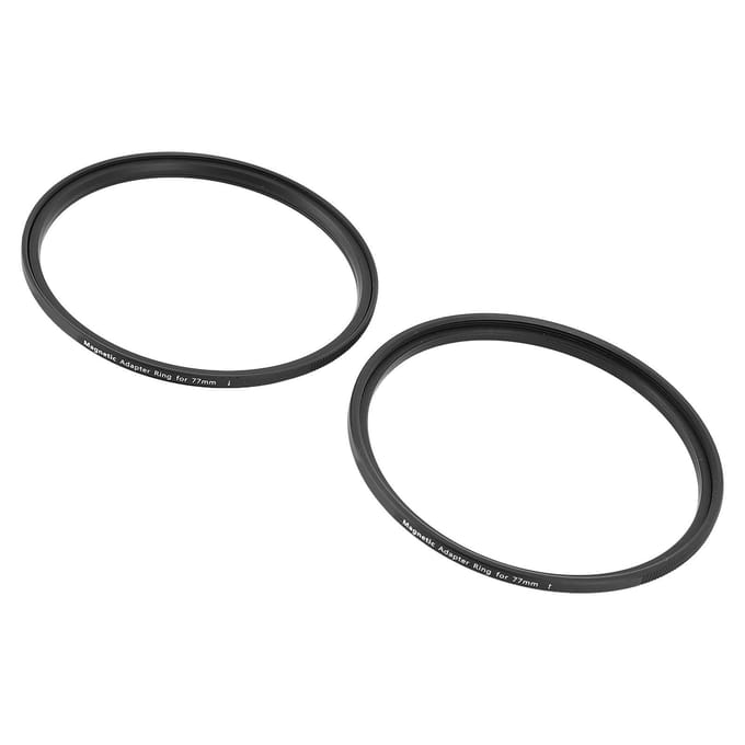 Magnetische Filterring Adapter 77mm Aluminiumlegering Veilige Bevestiging Camera Lens Filter Adapterring gray