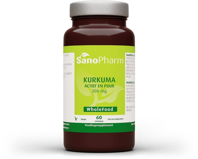 SanoPharm Kurkuma wholefood 60 Capsules