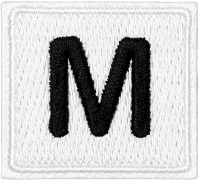 Fjesta© Oeteldonk embleem - Scrabble stijl letter M