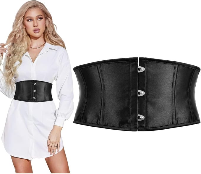 Brede Corset Tailleband voor Jurken en Kostuums