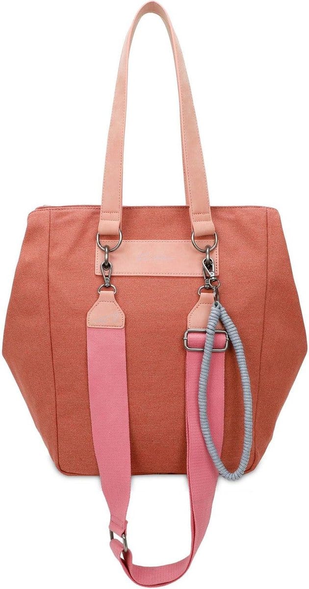 Fritzi aus Preußen Schoudertas Wudy02 Canvas Shopper Rusty Lichtrood