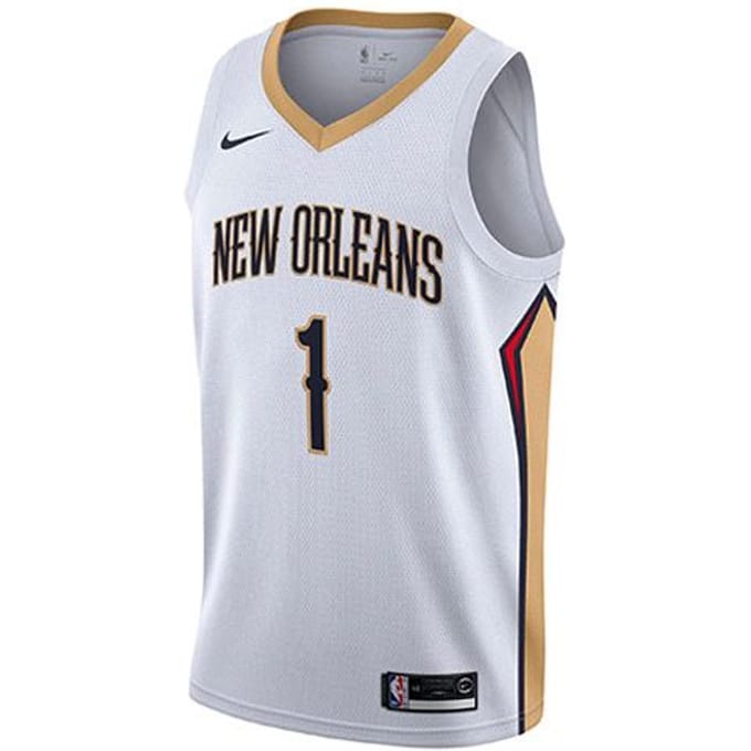 Nike Basketbalshirt Heren Wit 864433-103 XL