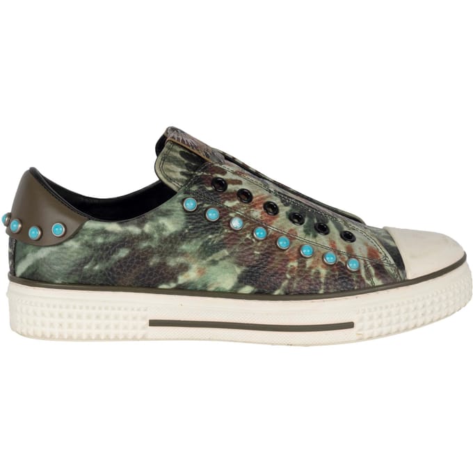 Valentino Rockstud Tie-dye Sneakers - '10s