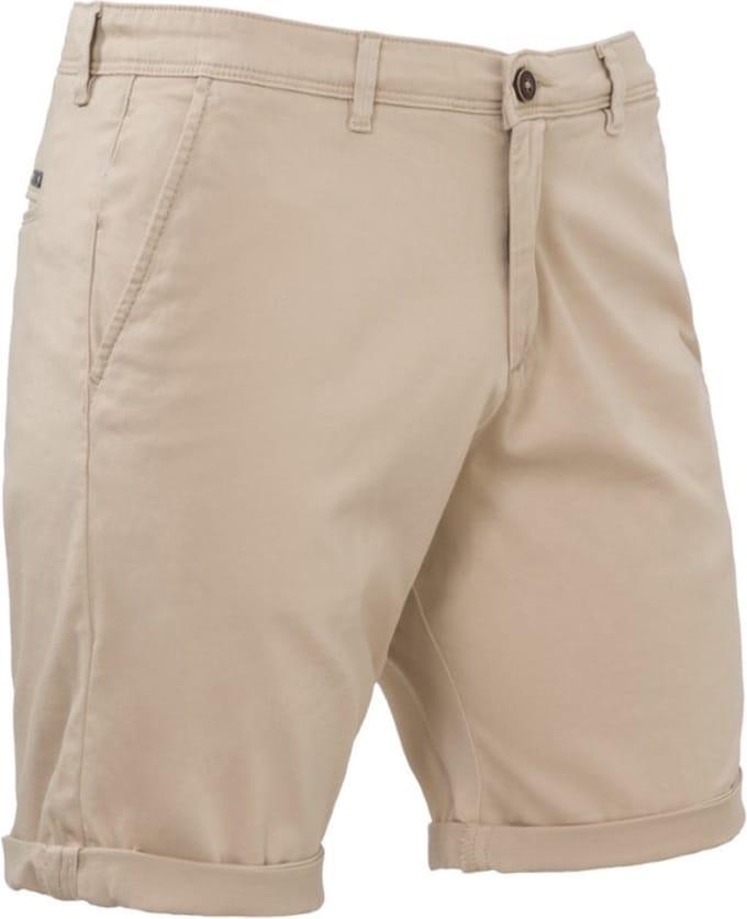 Heren short - bermuda Brams Paris - Oliver E14 - beige - chino - maat 40