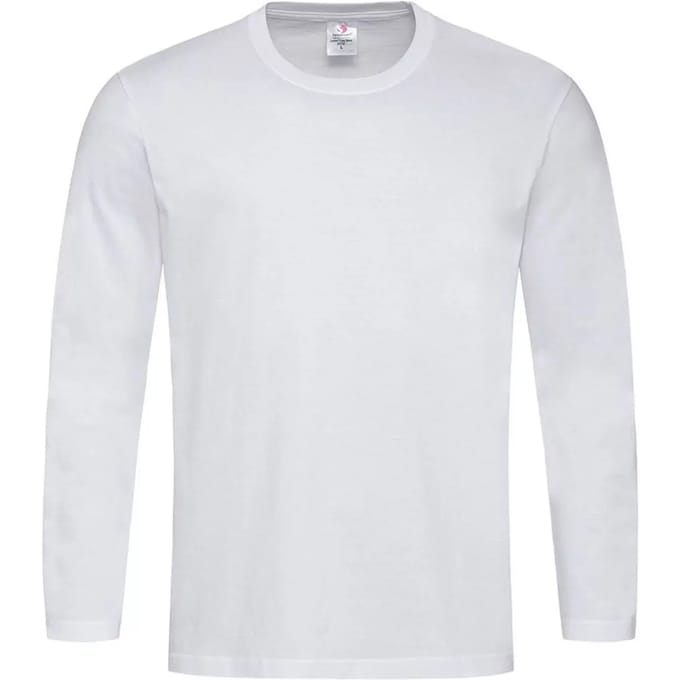 Stedman Comfort-T 185 Long Sleeve S290 - White - M