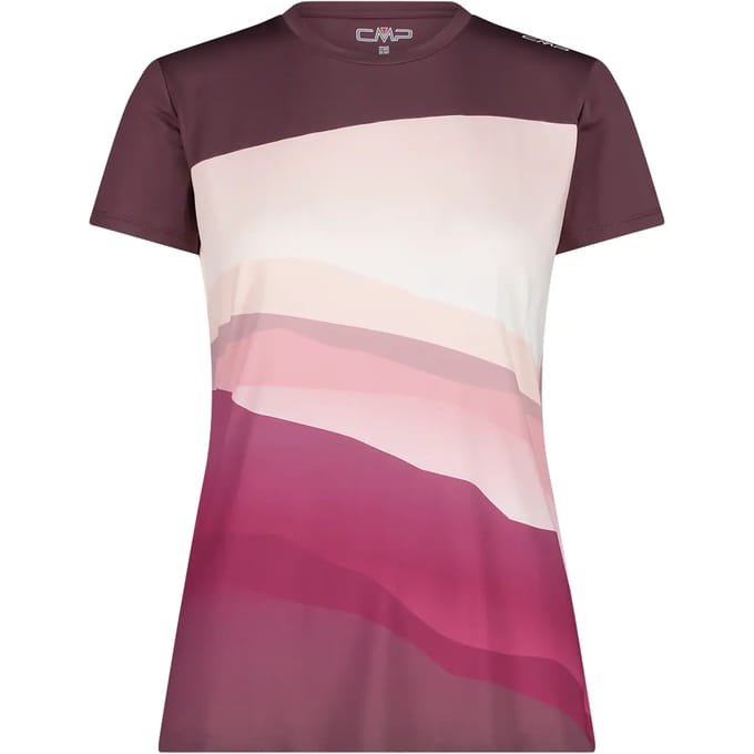 T-shirt met kleurverloop voor dames CMP