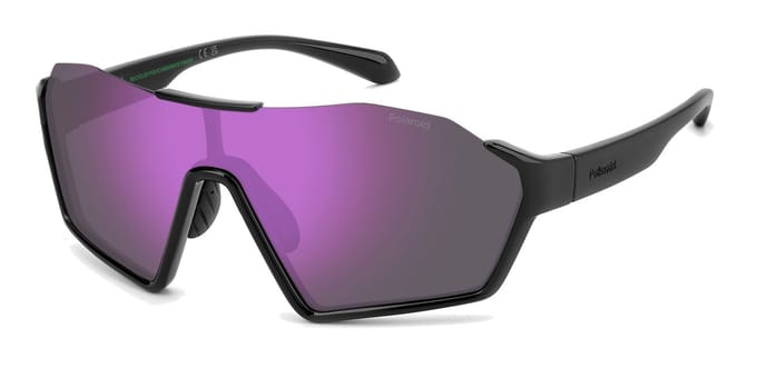 Polaroid PLD 7062/S BLACK/ GREY PINK MIRROR POLARIZED 99/1/135 Herrenbrillen Zonnebrillen