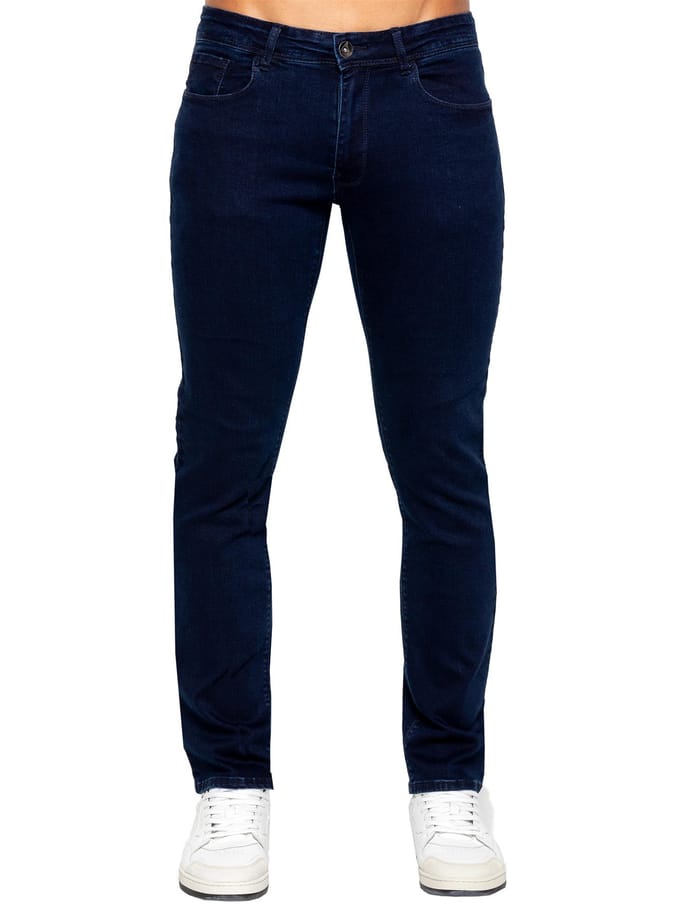 ETO | Heren Rechte Benen Jeans - Navy