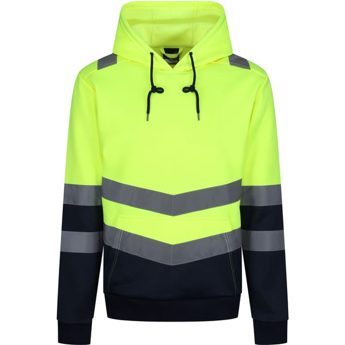 Regatta Heren Overhead High-Vis Hoodie (Geel)