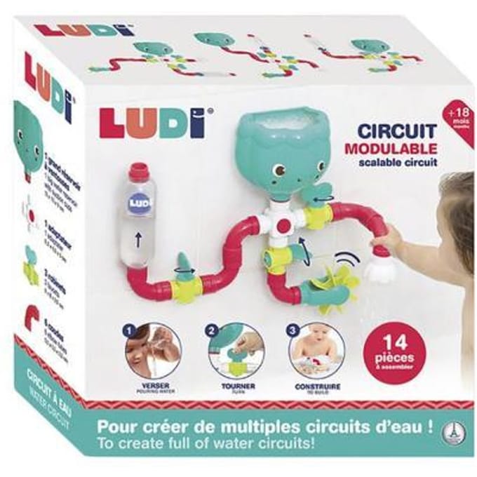 Ludi Badspeelgoed Waterbaan Interactief speelgoed