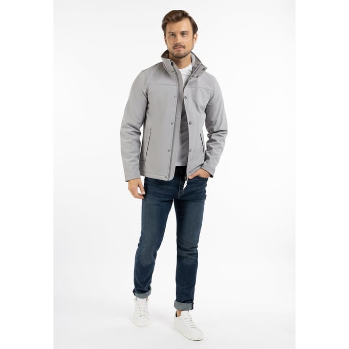 Schmuddelwedda softshell jas Heren Grijs-271