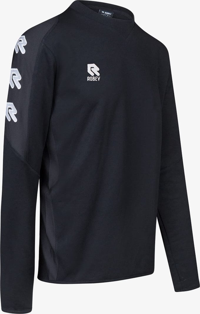 Robey Performance Sweater Heren - Zwart | Maat: M