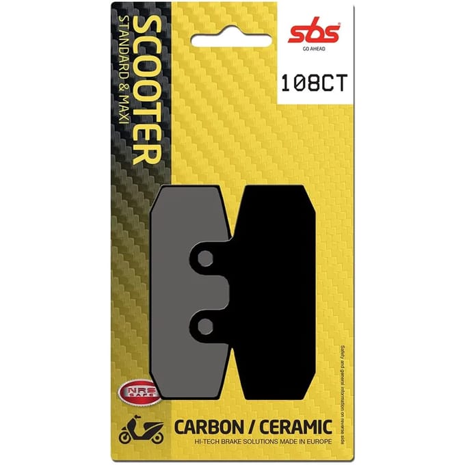 Motorfiets remblokken SBS 108CT (588)