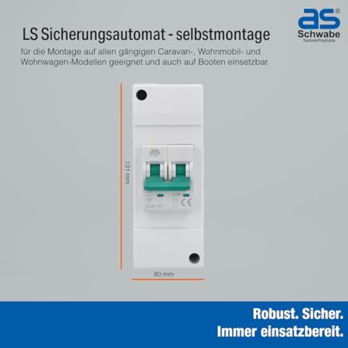 Automatische Stroomonderbreker C10A voor Bouwplaatsen
